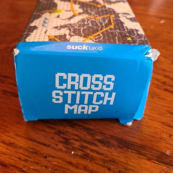 Cross Stitch Map Record Your Travels Around the World In Thread by SuckUK - Picture 9 of 11